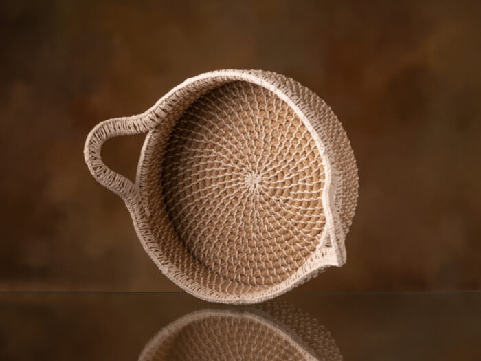Multipurpose Basket - Jute Bread Basket with Handle 4